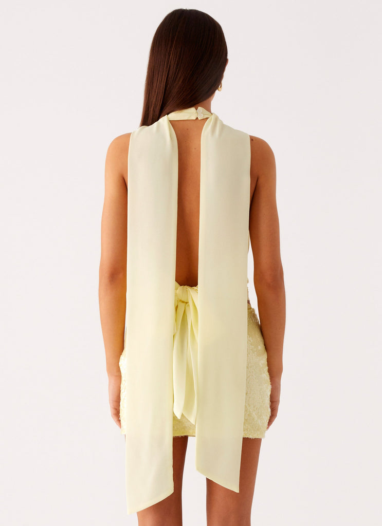 Lilo Scarf Top - Yellow