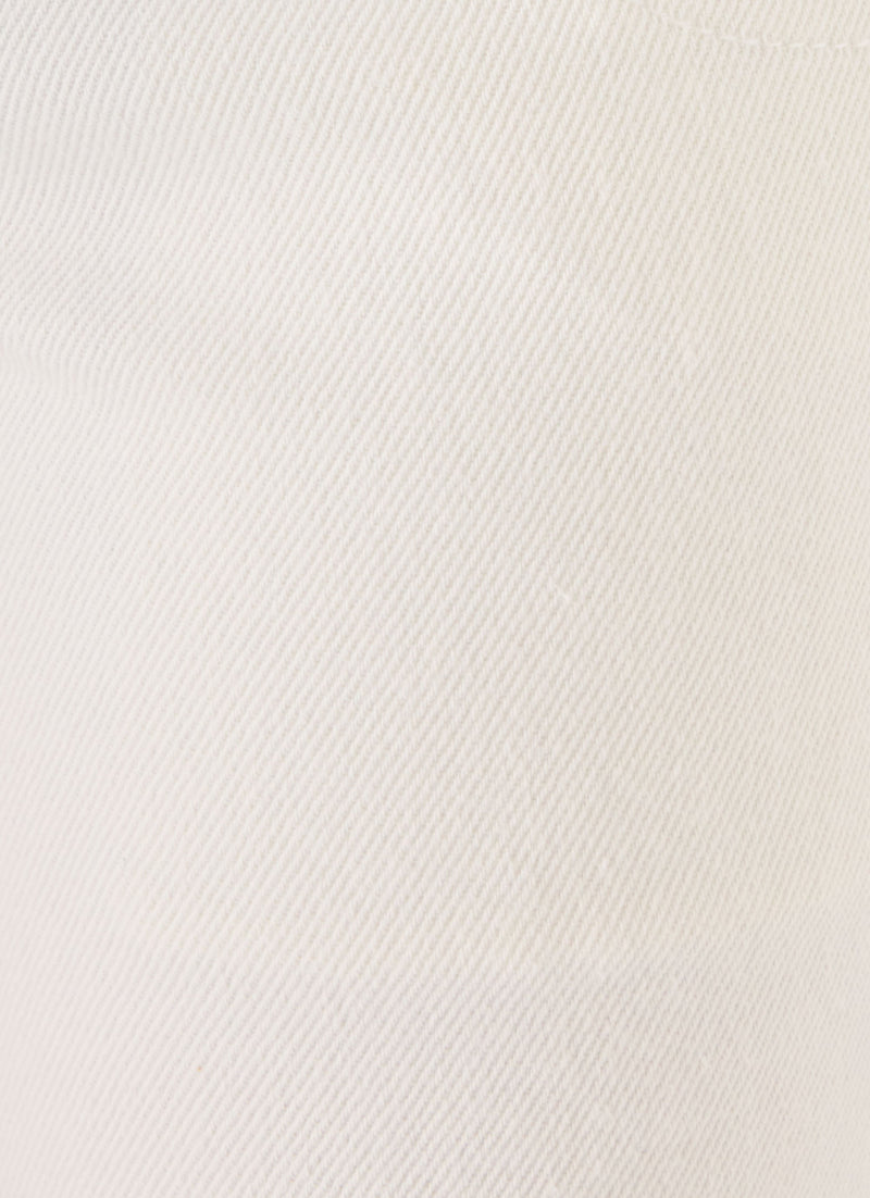 Lina Low Rise Jeans - White