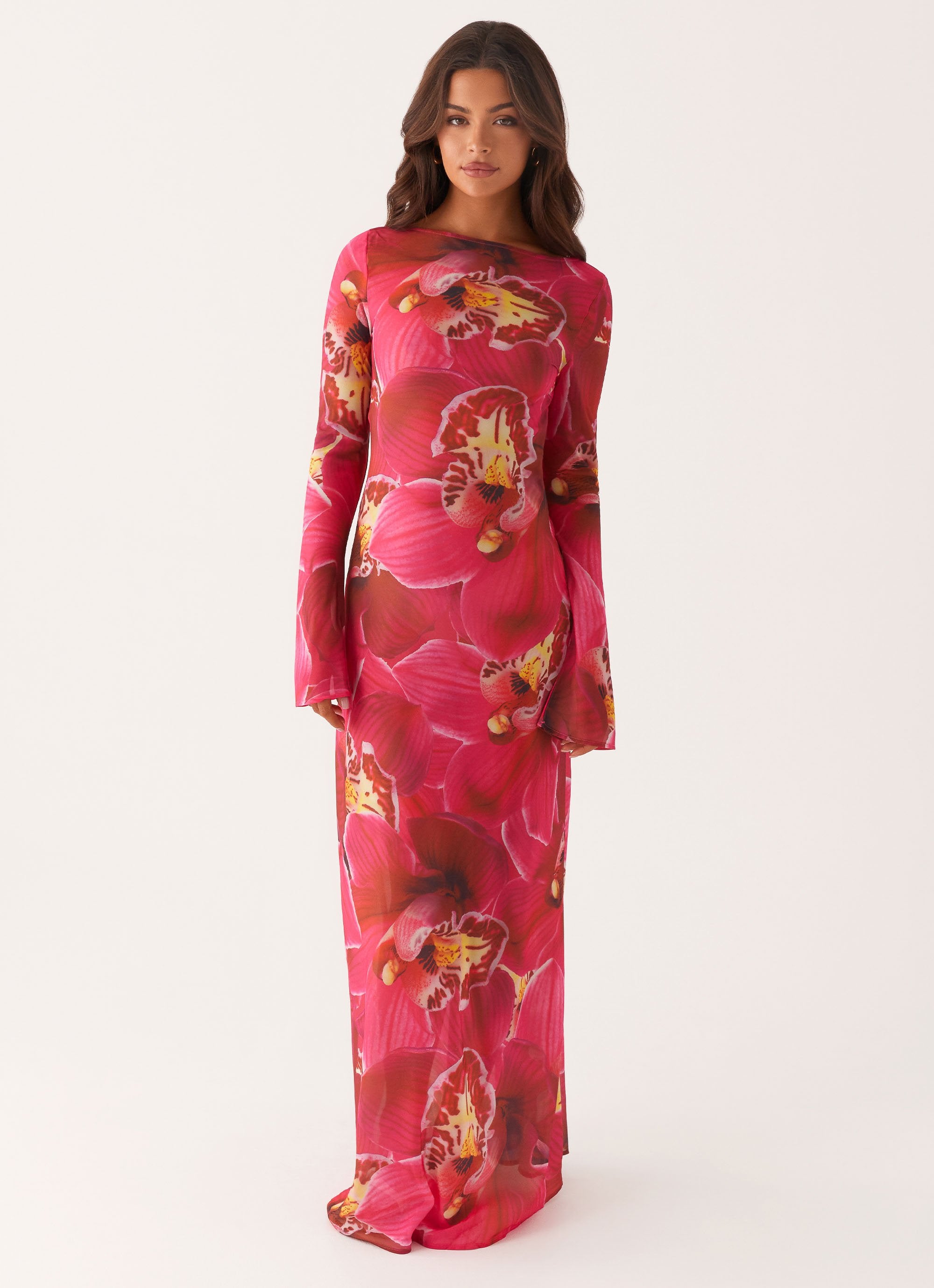 Lorde Maxi Dress - Orchid Pink – Peppermayo UK