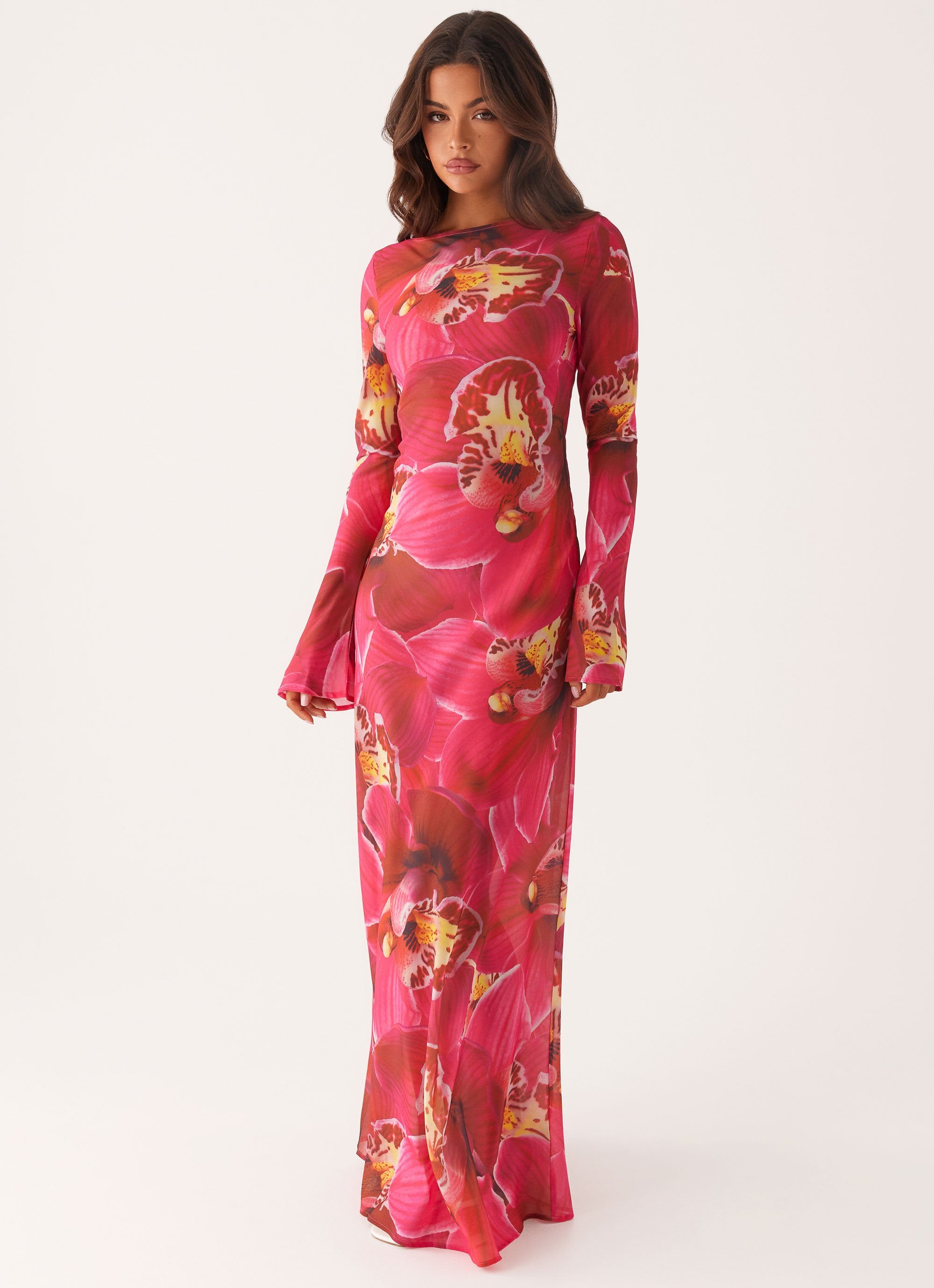 Lorde Maxi Dress - Orchid Pink – Peppermayo UK