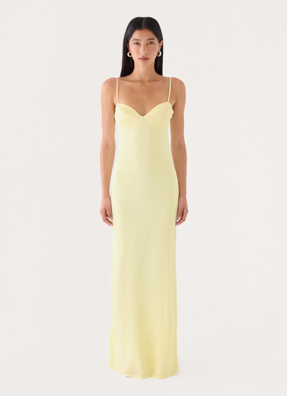 Loved By You Maxi Dress - Butter Yellow