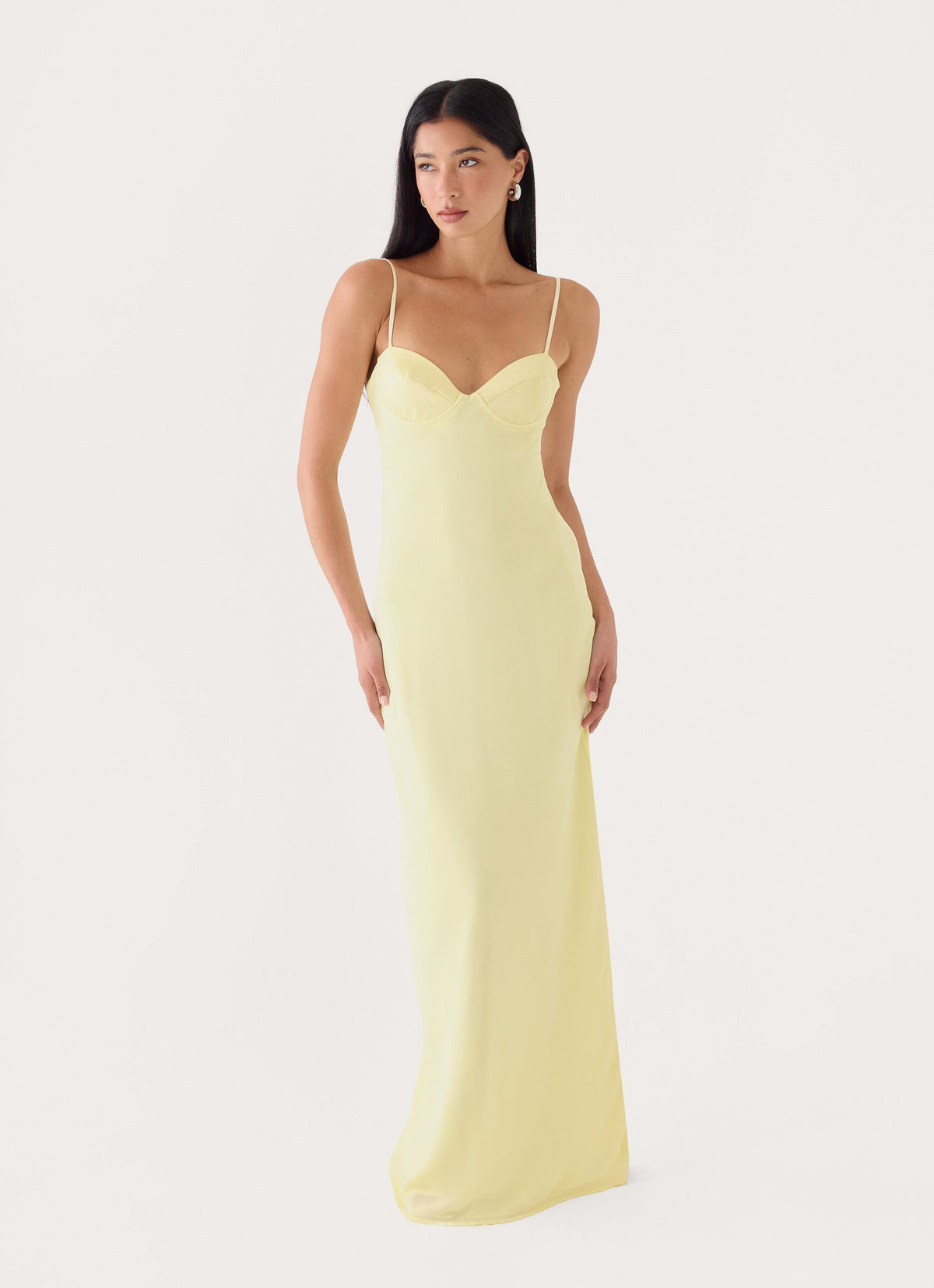 Loved By You Maxi Dress - Butter Yellow