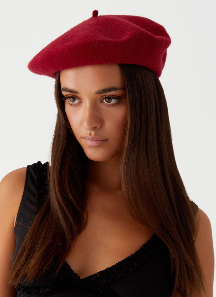 Lyon Beret - Red