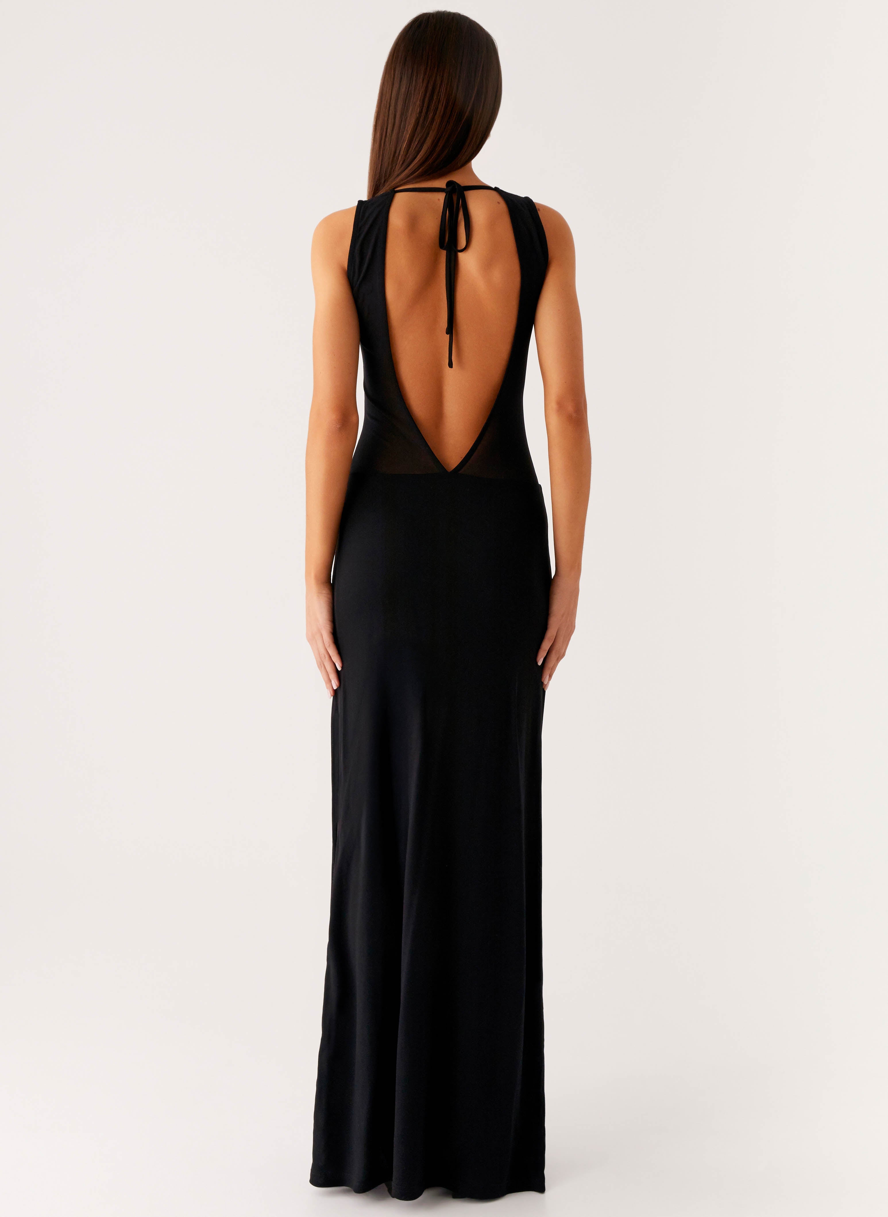 Lyria Mesh Maxi Dress