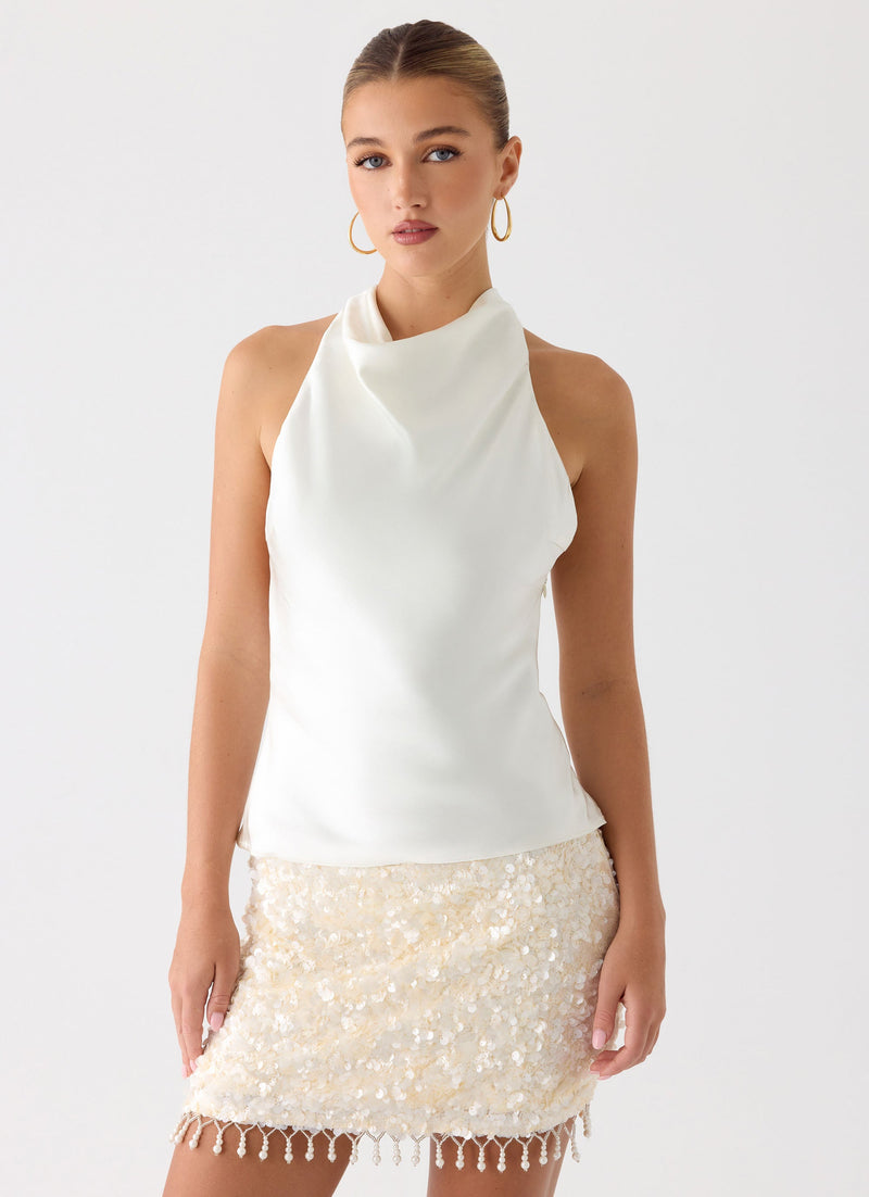 Malani Top - White