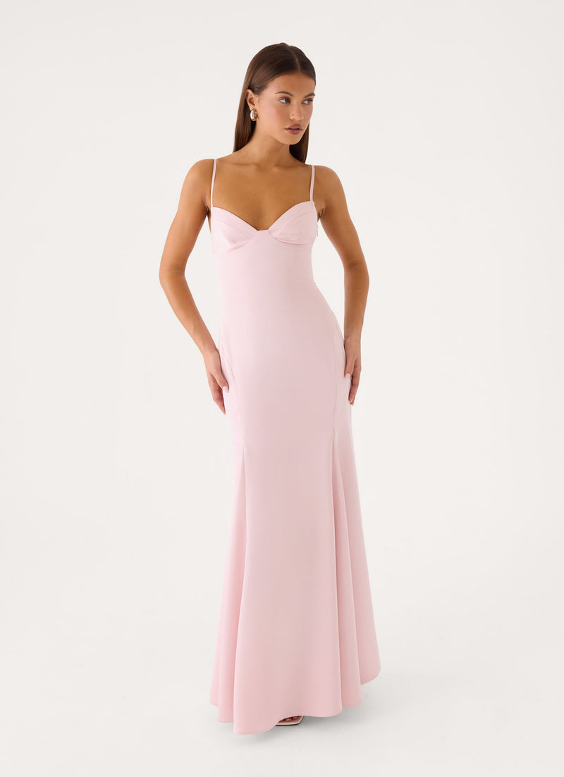 Marsina Maxi Dress - Pink