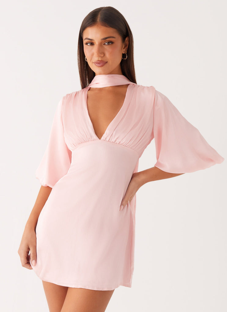 Mary Mini Dress - Pink