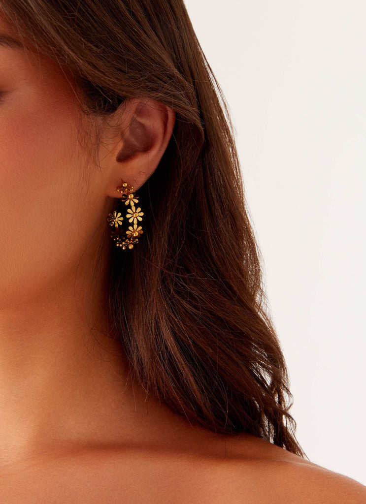 Merrell Hoop Earrings - Gold