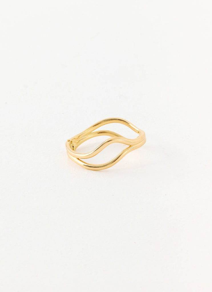 Moonwell Bangle - Gold