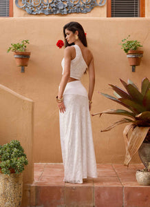 More Than Maybe Maxi Dress - White