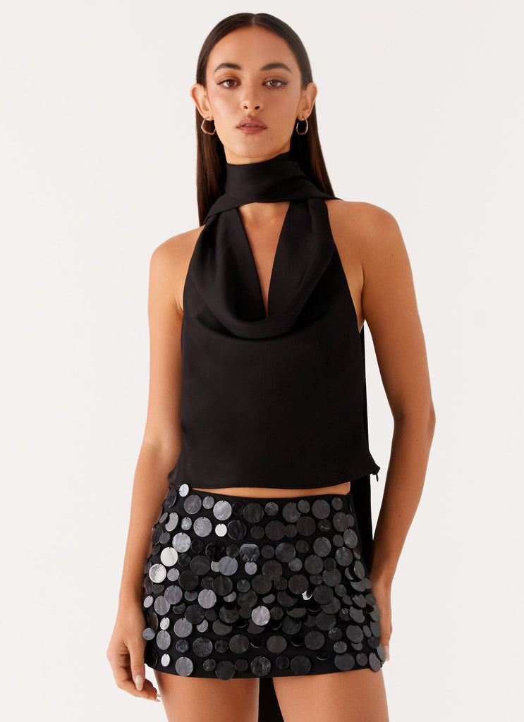 Movie Star Mini Skirt Black 2