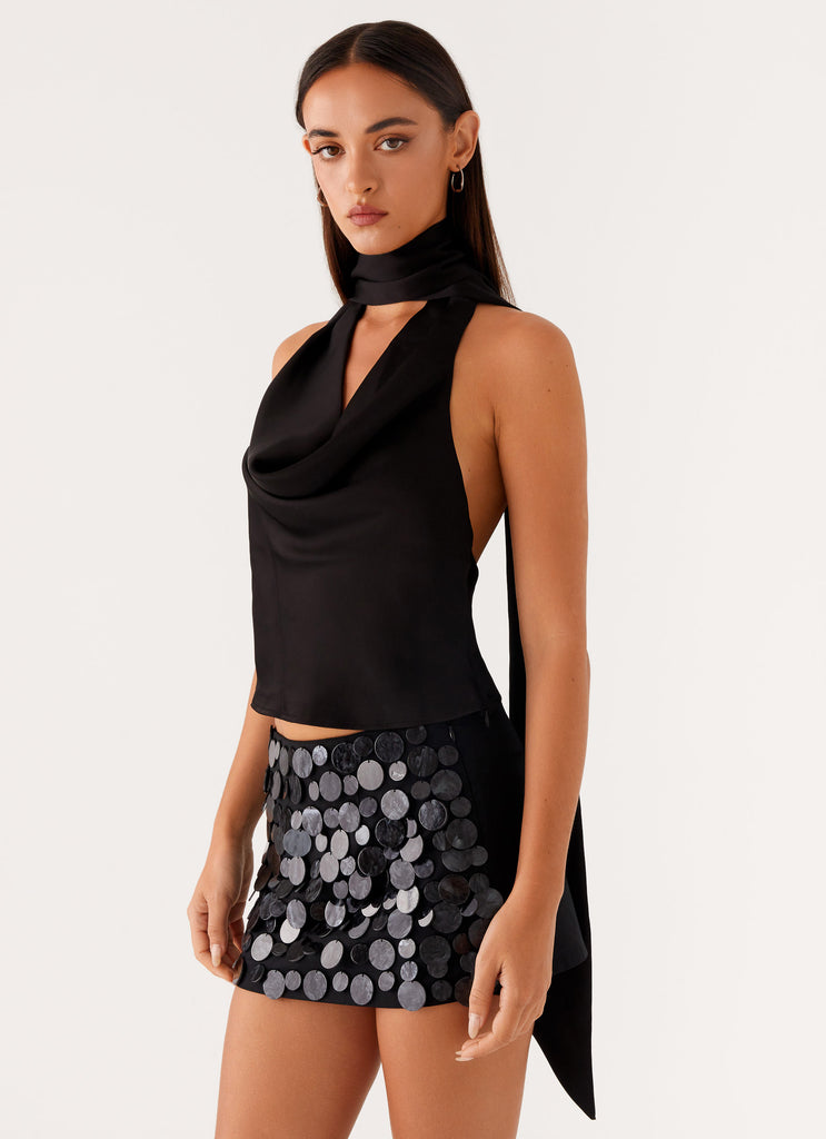 Movie Star Mini Skirt Black 6