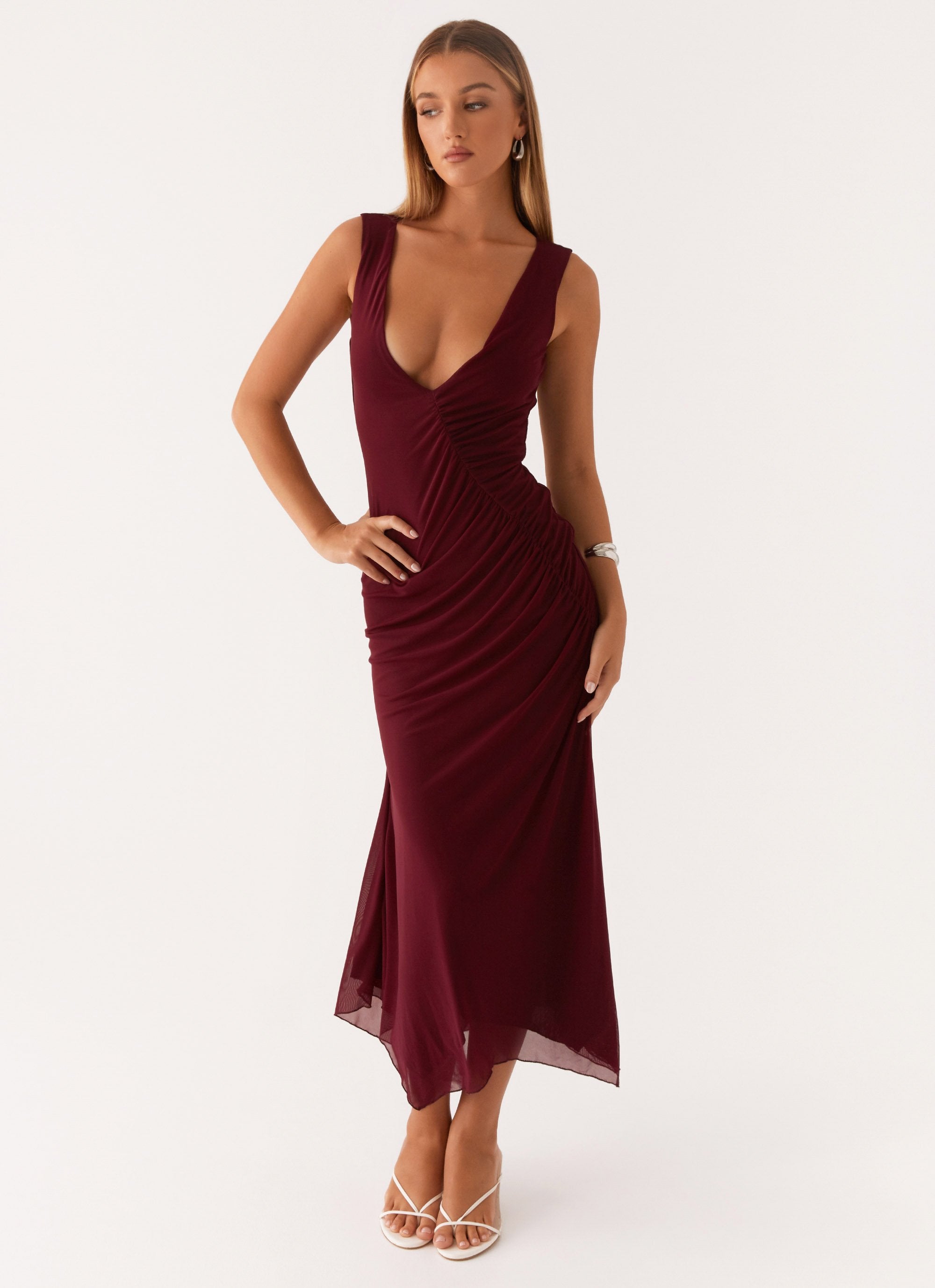 Maroon Colour Maxi Dress Women Solid Maroon Halter Neck Flared Maxi Dress Berrylush Maroon Colour Maxi Dress Women Solid Maroon Halter Neck Flared Maxi Dress Berrylush