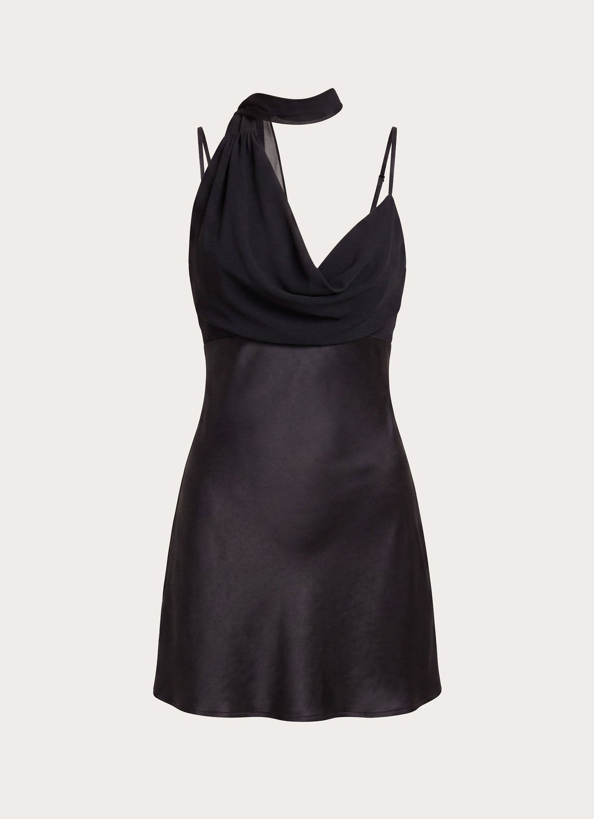 Nymera Scarf Micro Mini - Black