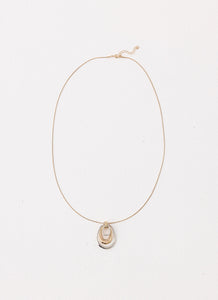 On The Low Necklace - Two Tone