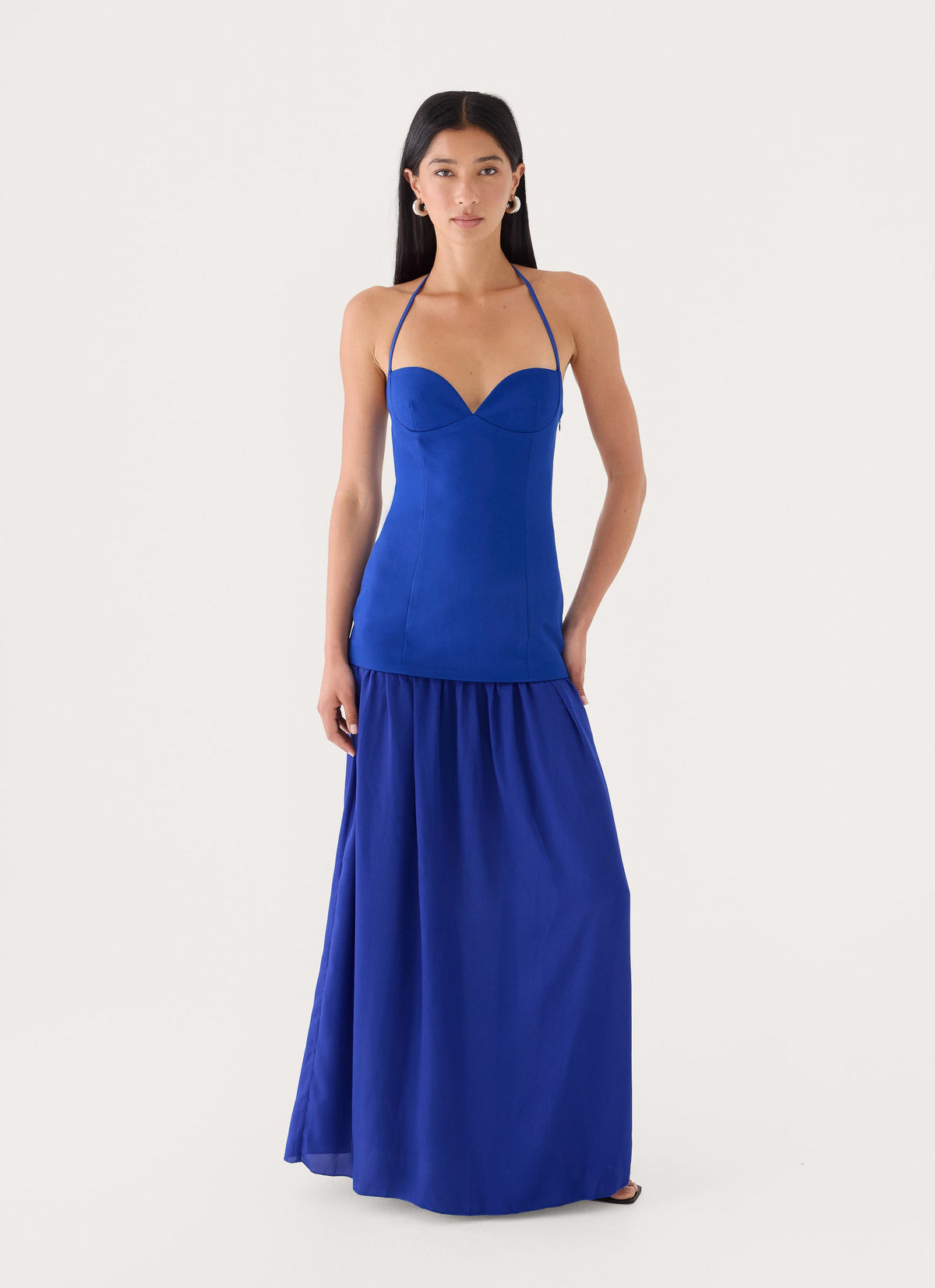 Orlienne Maxi Dress - Cobalt Blue