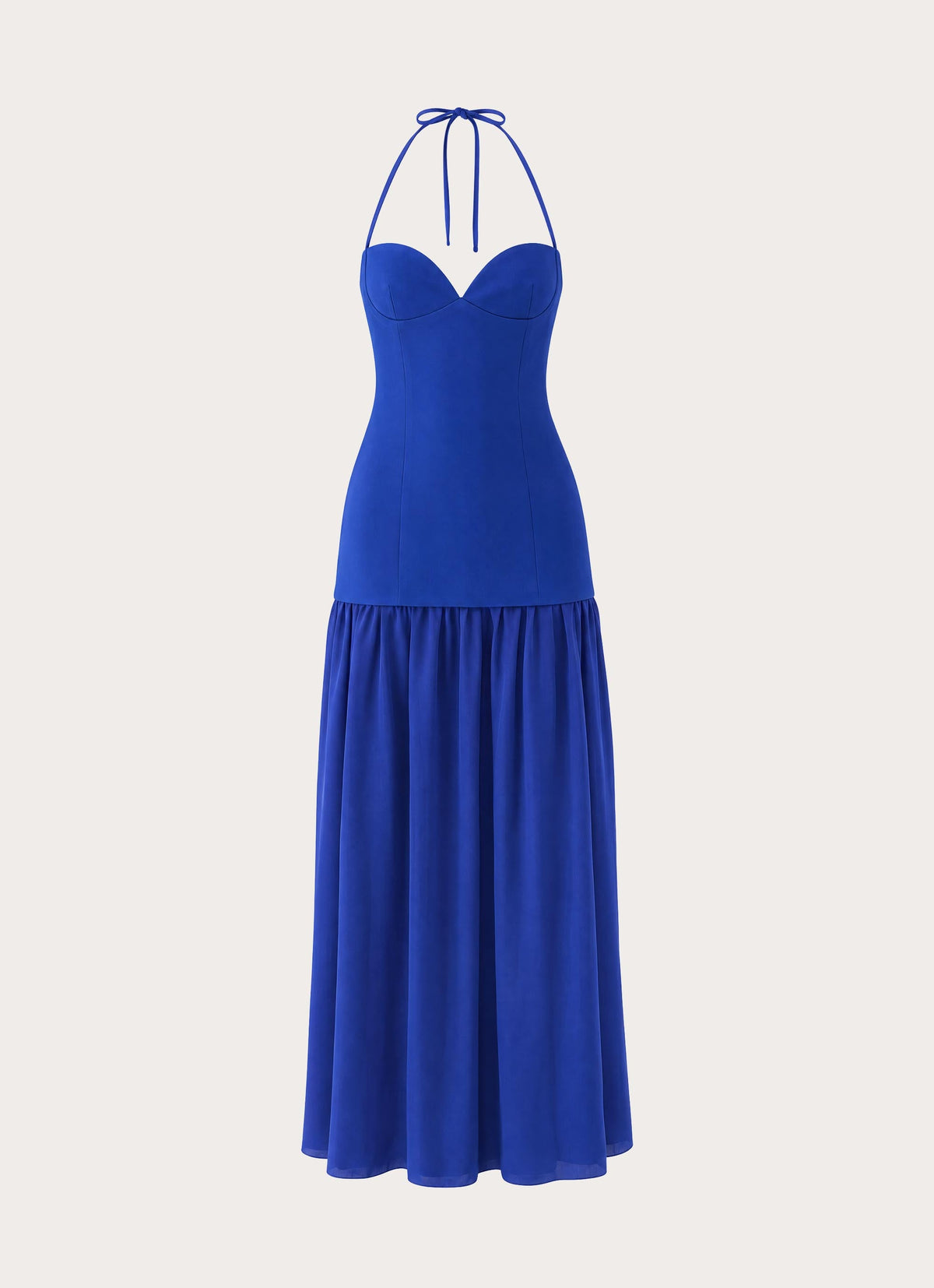 Orlienne Maxi Dress - Cobalt Blue