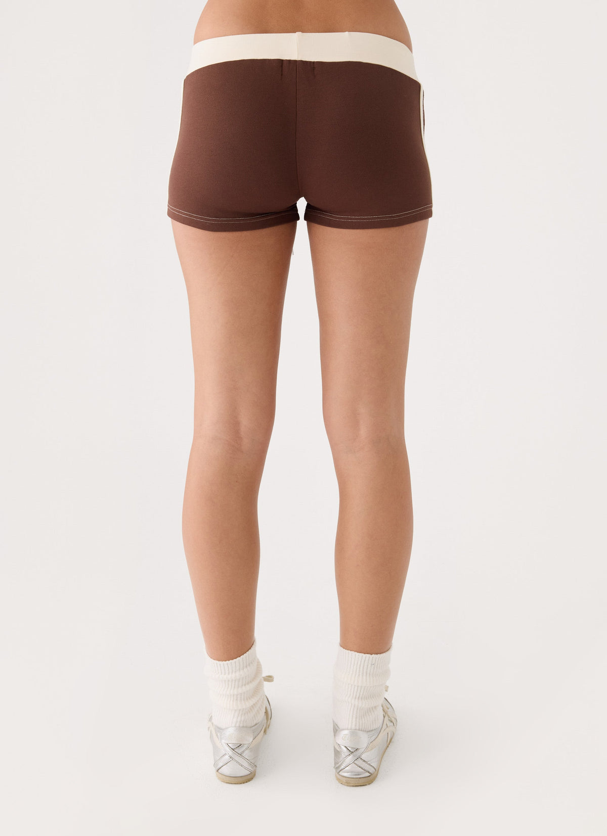 Paris Mini Shorts - Chocolate
