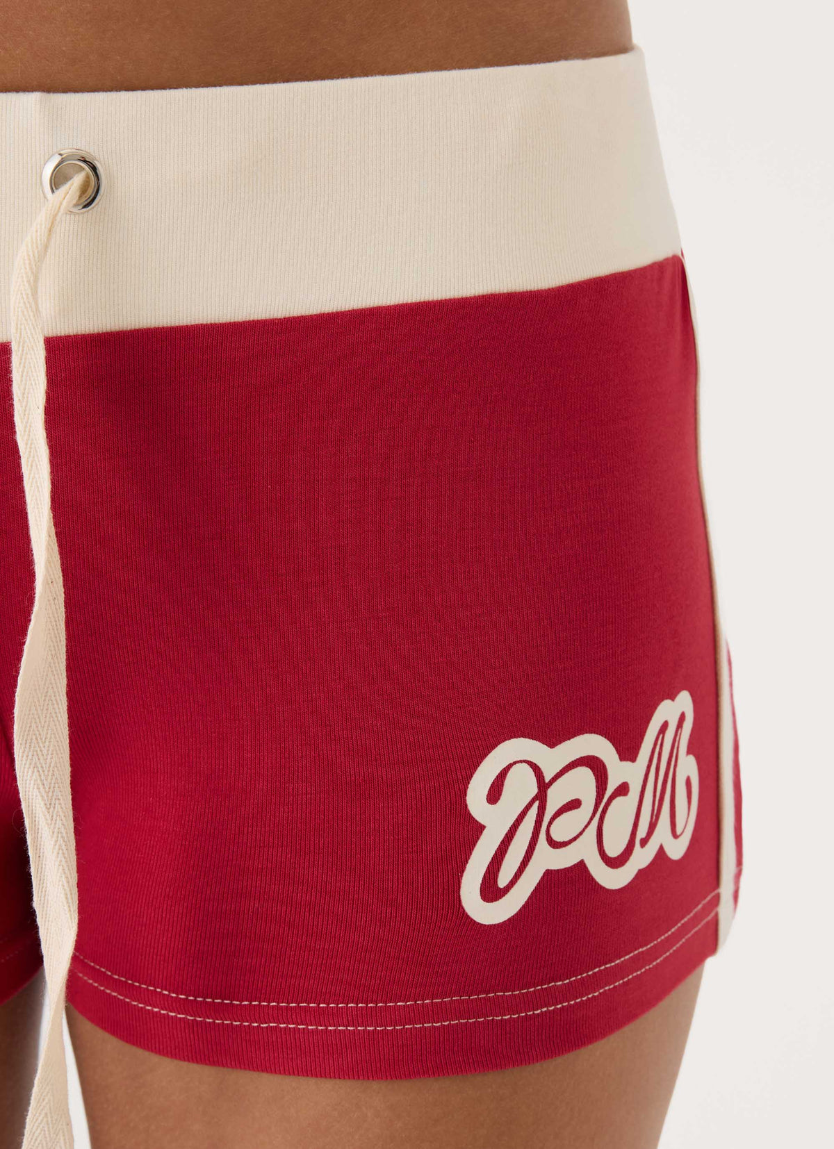 Paris Mini Shorts - Red