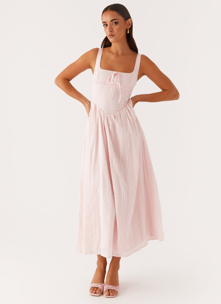 Pascuelle Midi Dress - Pink