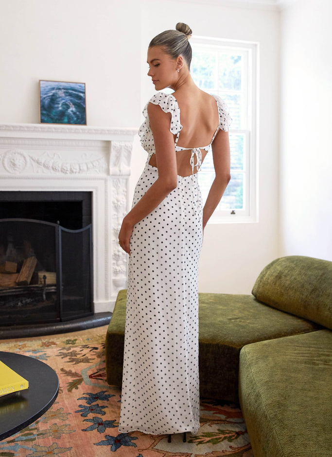 Silvie Maxi Dress - White