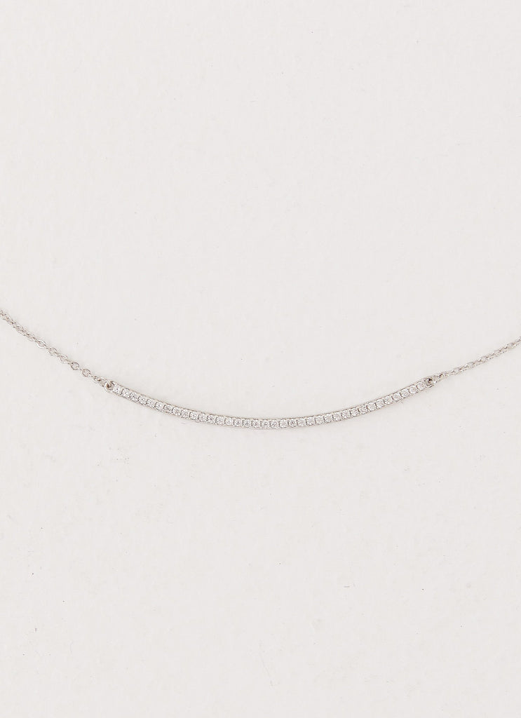 Sweet Harmony Pendant Necklace - Silver