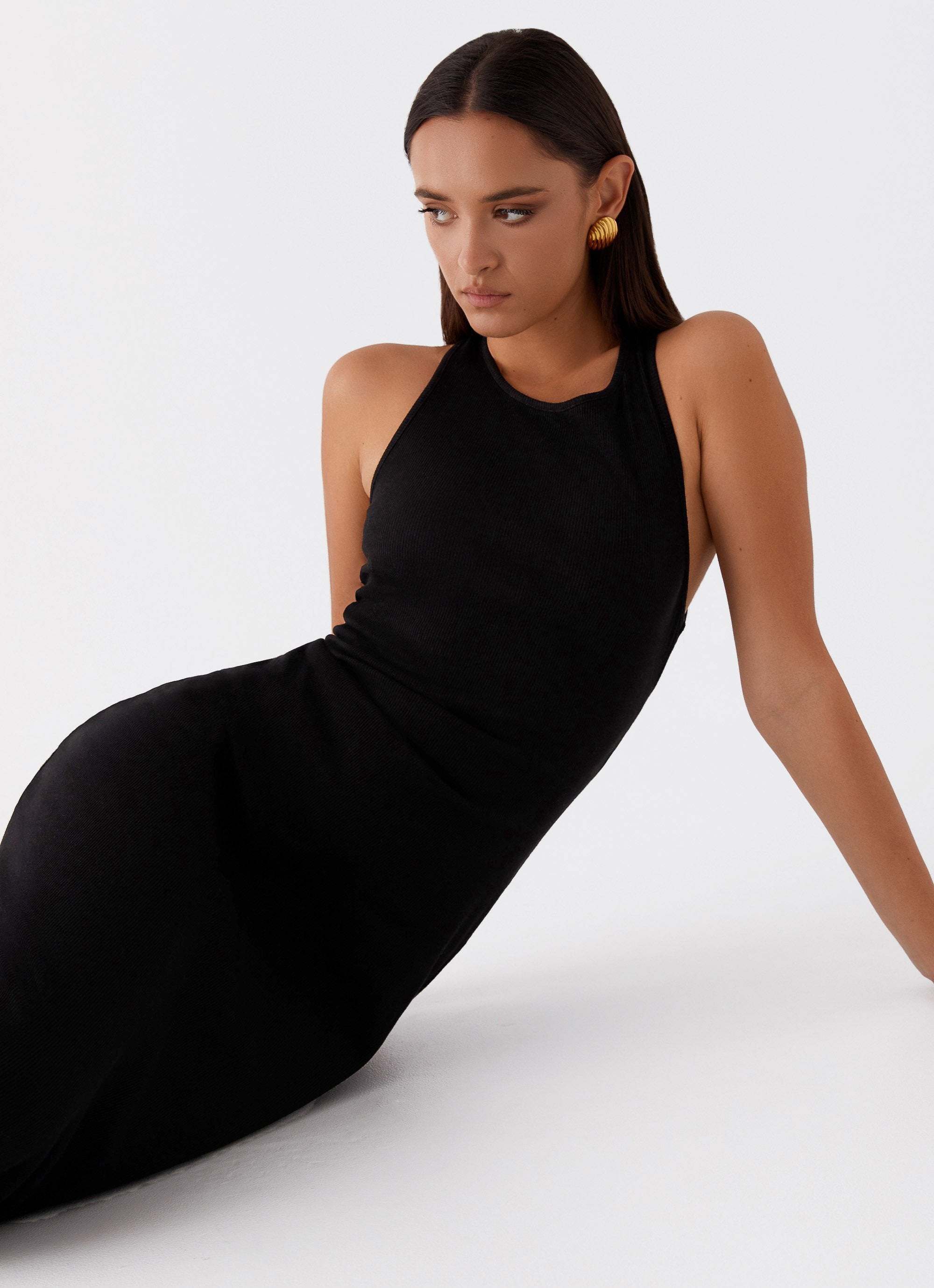 Alice Cut Out Maxi Dress - Black Peppermayo UK Alice Cut Out Maxi Dress - Black Peppermayo UK