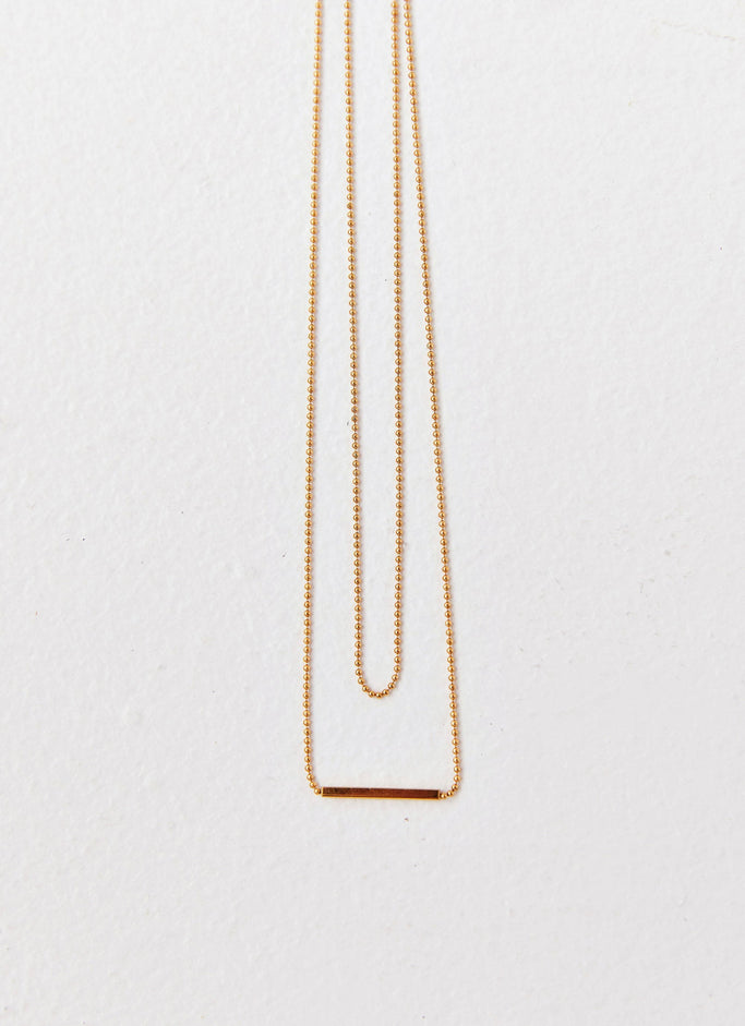 Levant Chain Necklace - Gold