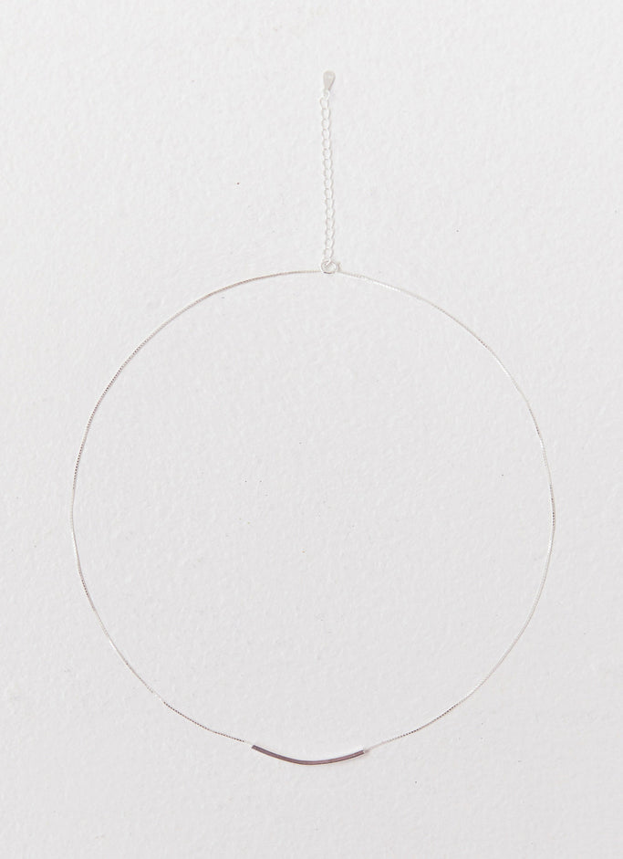 Simplicity Chain Necklace - Silver