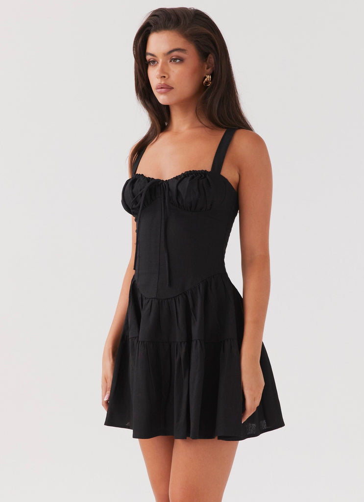 Lucie Linen Mini Dress