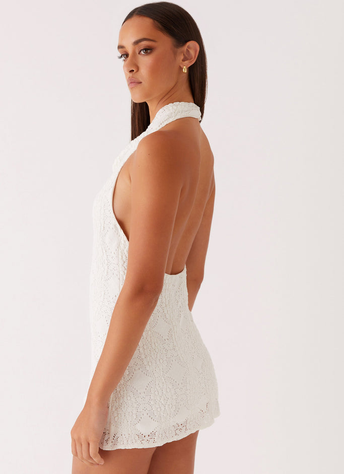 Camden Mini Dress - White