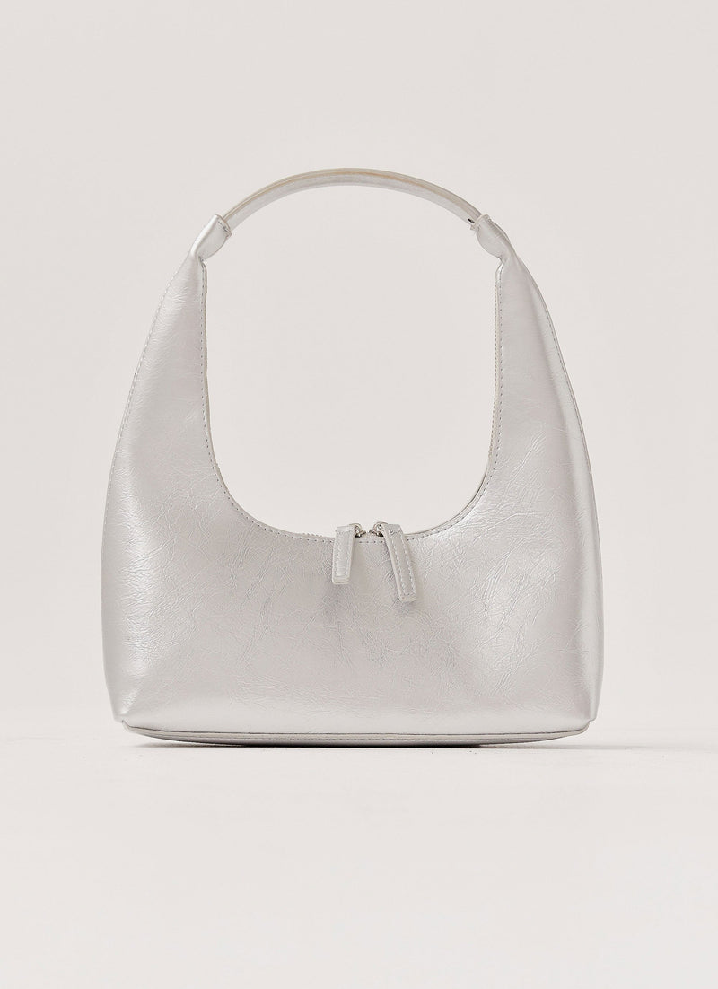 Jolie Shoulder Bag - Silver