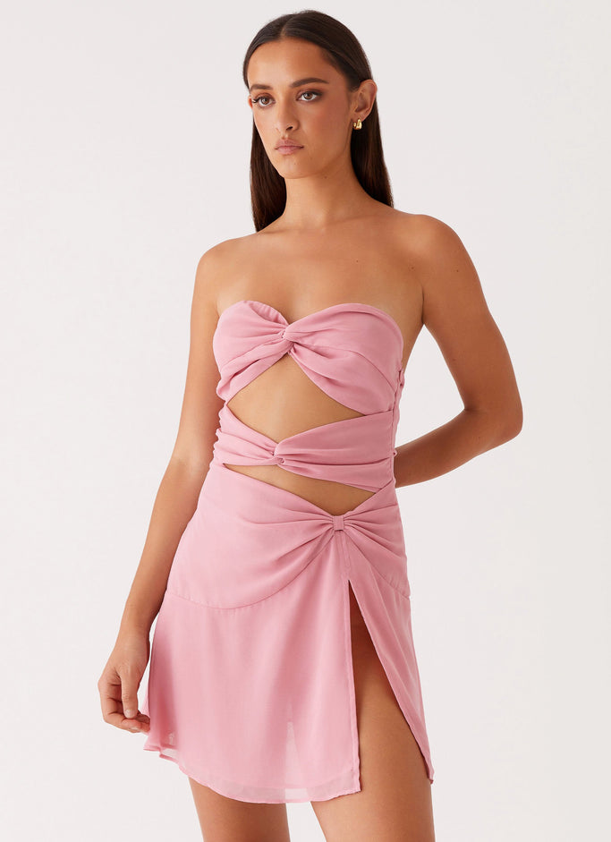 Coco Haven Mini Dress - Pink