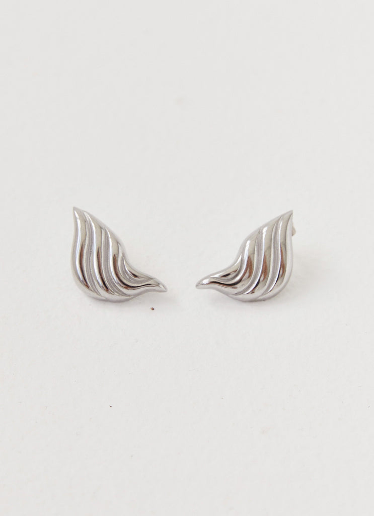 Cloud Nine Earrings - Silver