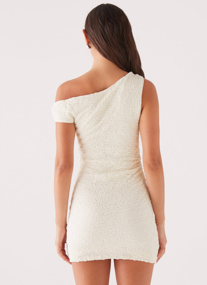 Farah Off Shoulder Mini Dress - White