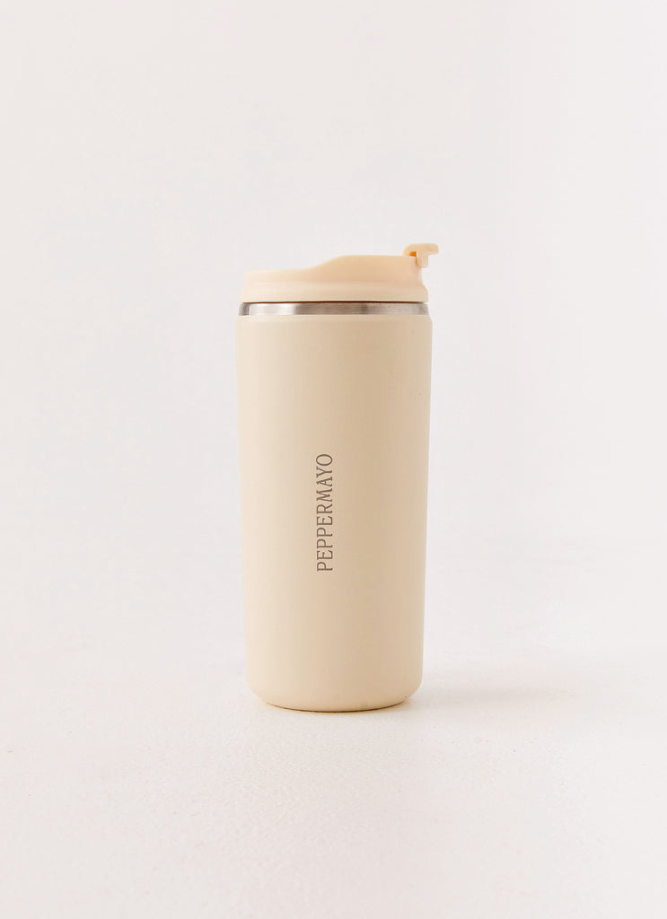 Peppermayo Coffee Cup - Ivory