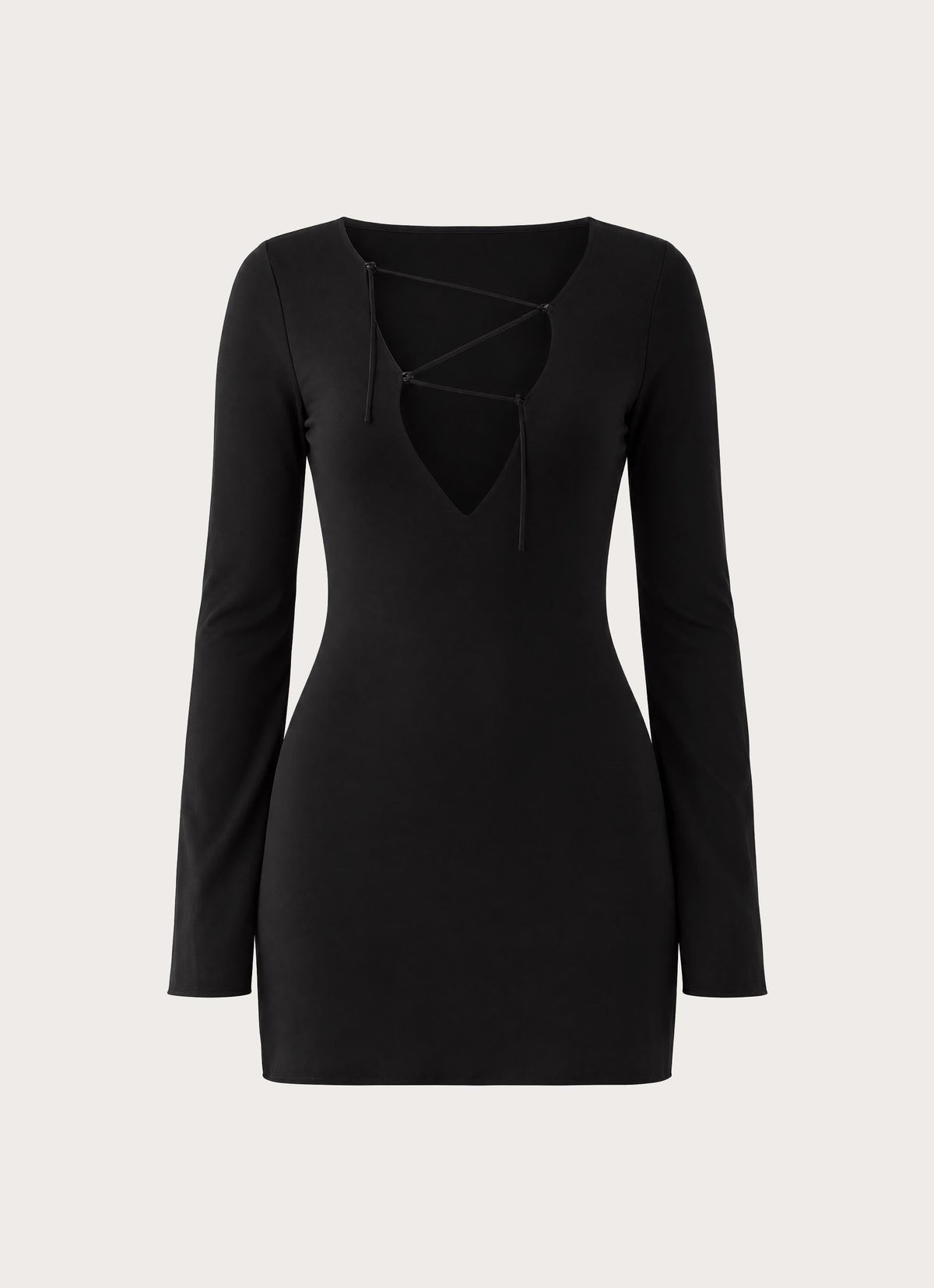 Perry Mini Dress - Washed Black