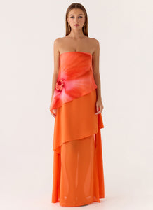 Persuasive Maxi Dress - Orange Blossom
