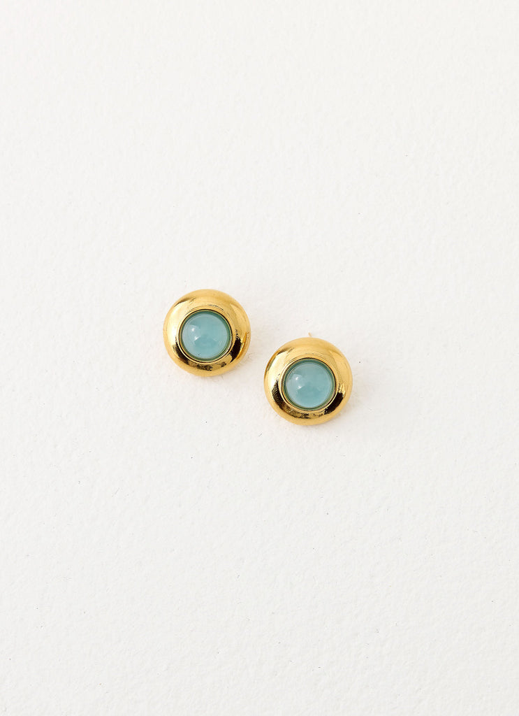 Poise Earrings - Blue