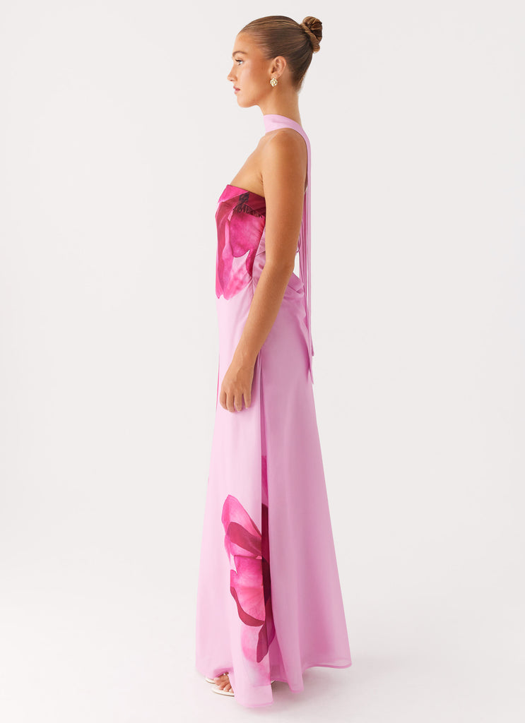 Prim Maxi Dress Pastel Pink 2
