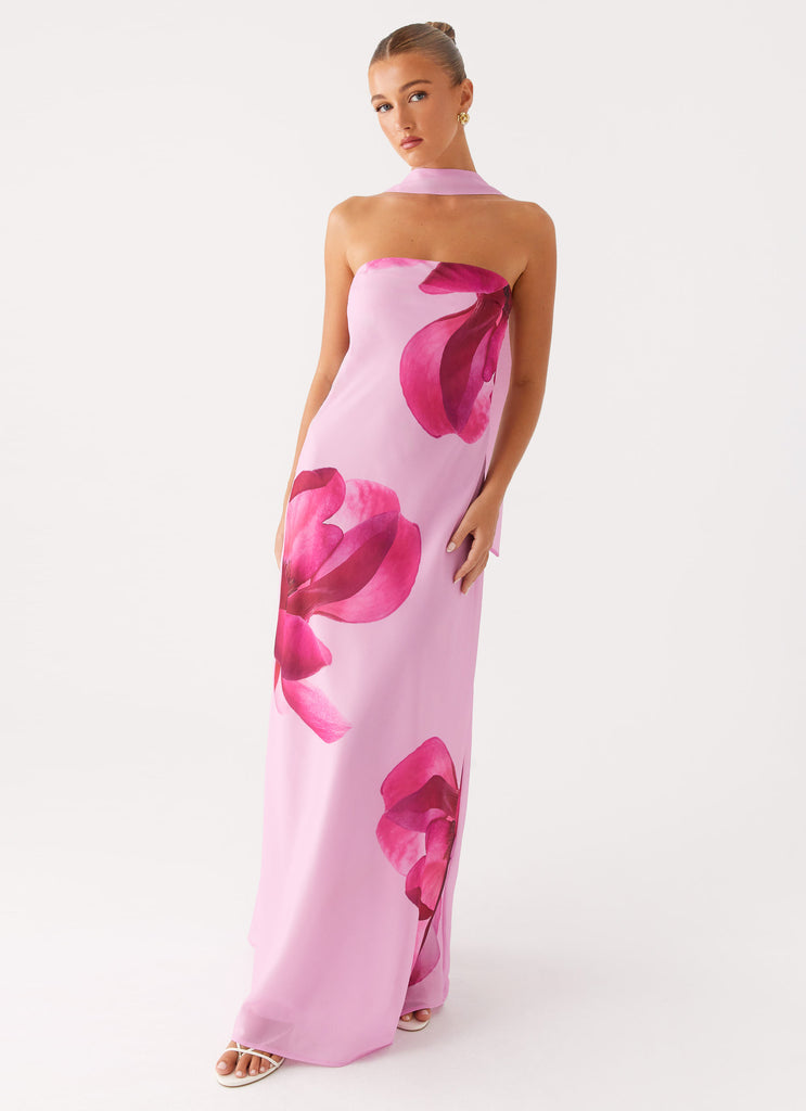Prim Maxi Dress Pastel Pink 4