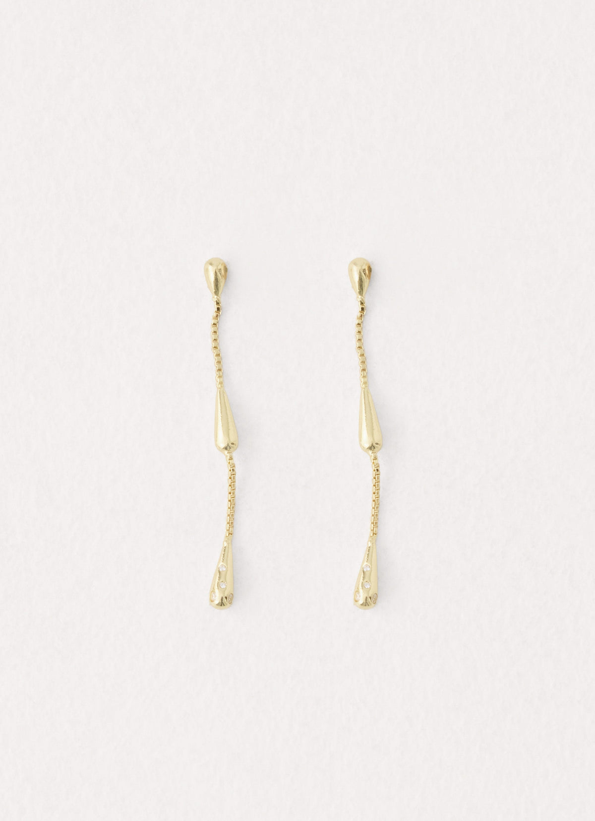 Raindrops Earrings - Gold