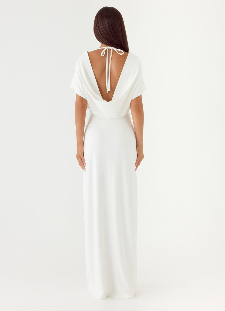 Rare Behaviour Maxi Dress - Ivory