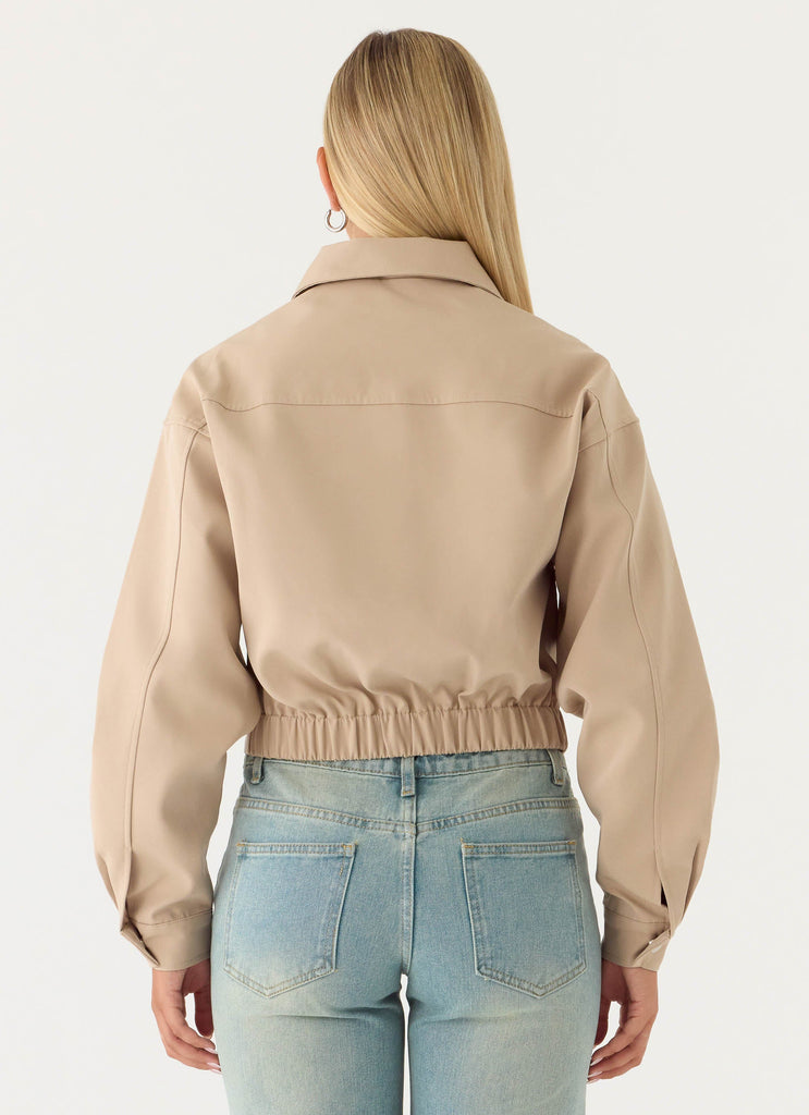 Ready To Go Jacket - Beige