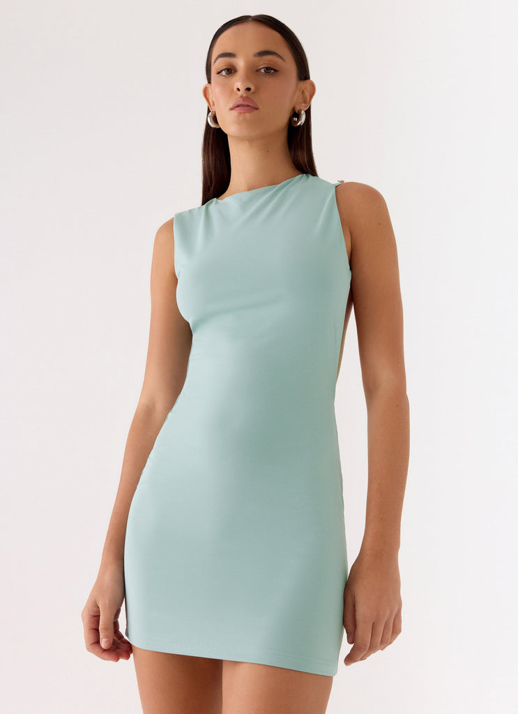 Reece Mini Dress - Mint – Peppermayo UK