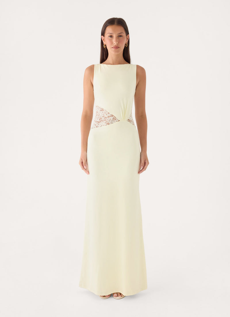 Reina Maxi Dress - Yellow