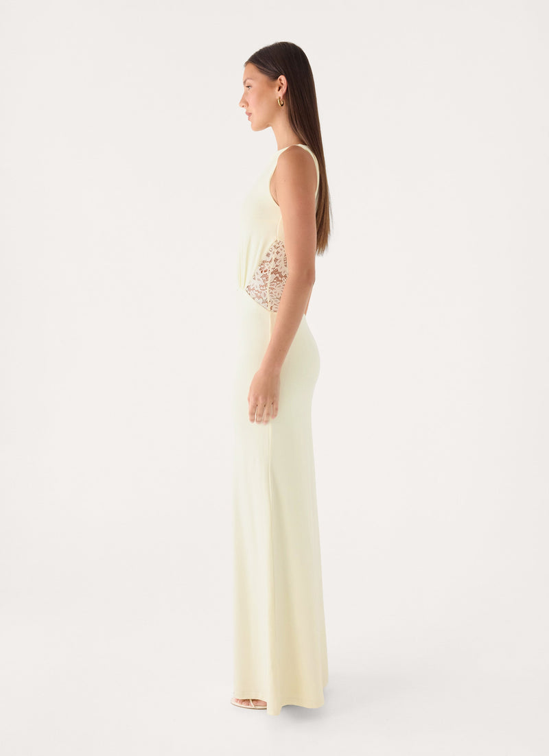 Reina Maxi Dress - Yellow