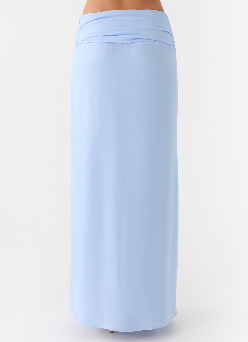 Remee Maxi Skirt - Blue