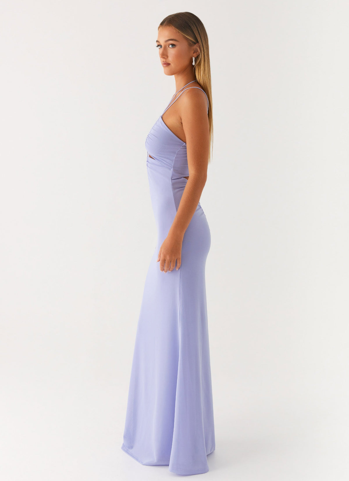 Roberta Maxi Dress - Heather Blue