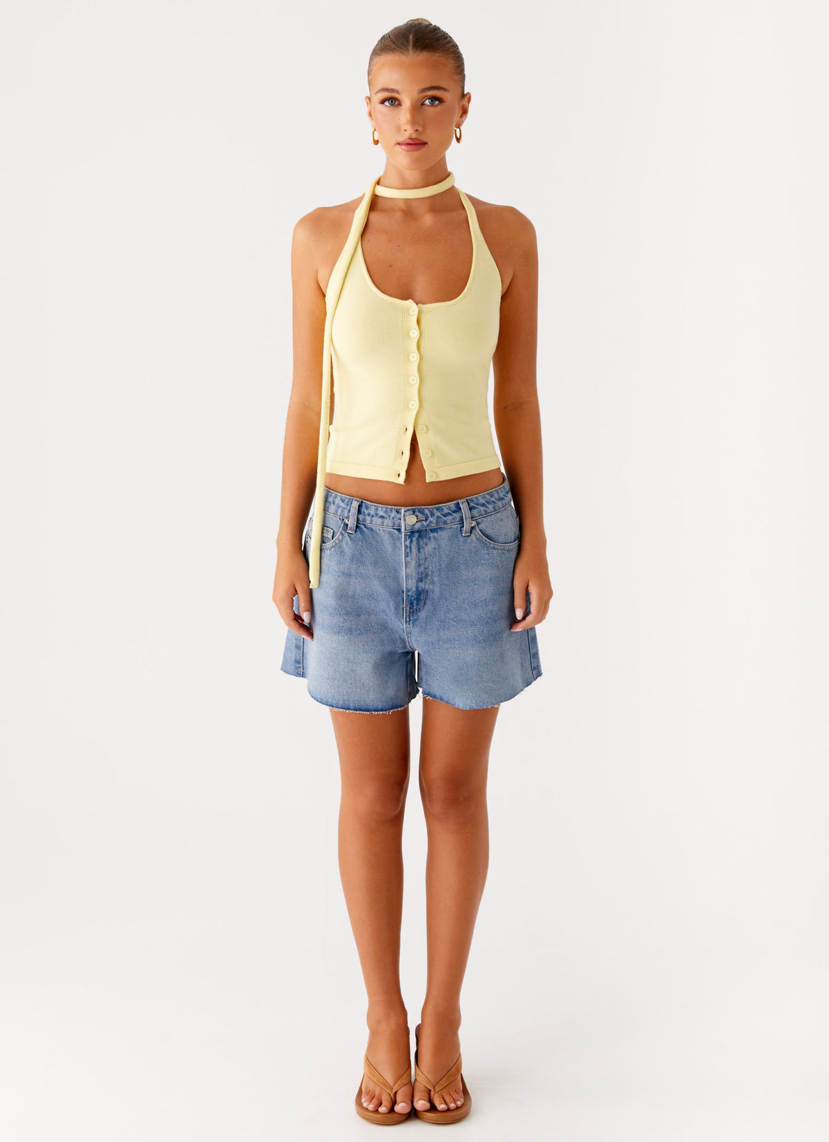 Roland Denim Shorts Blue 1 Peppermayo